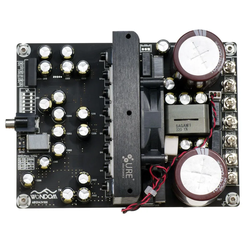 Цифровой усилитель мощности G 032 2000W HiFi класса D плата с сабвуфером высокой