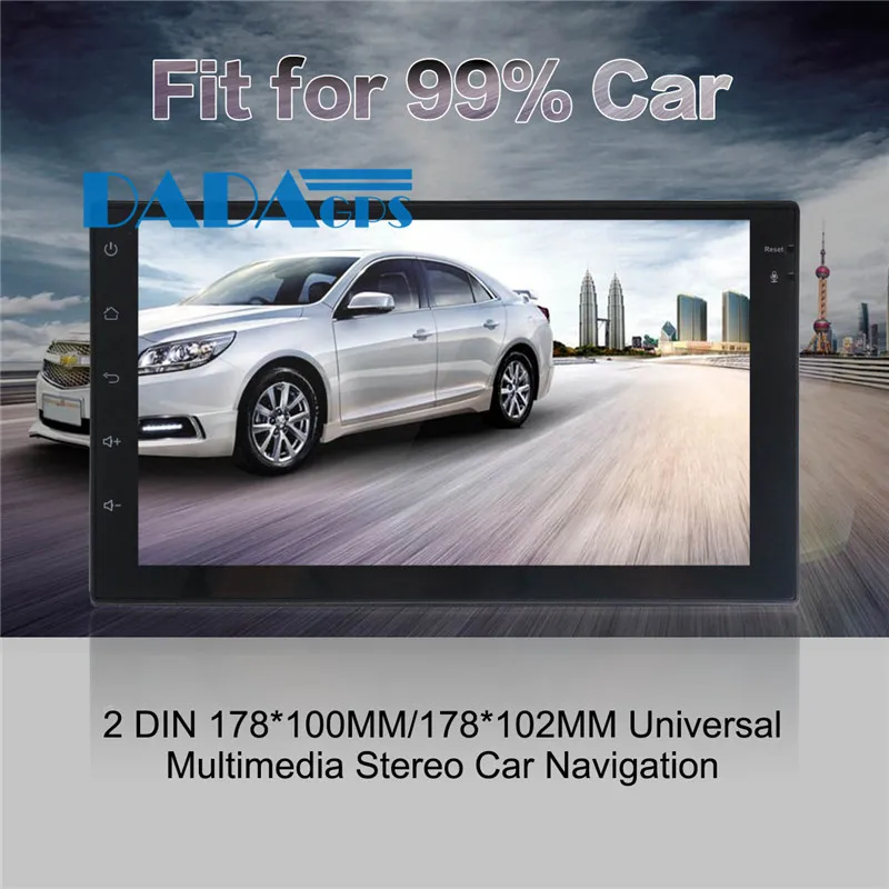Sale 2 DIN Android 6.0 System 8 Core Car Radio GPS Navigation For Nissan Universal Car DVD Player Multimedia Audio Video Auto Satnav 2