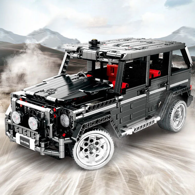 

Sembo 701960 Technic MOC SUV G500 AWD Wagon Building Blocks Bricks Compatible Legoing 2425 Set Toys For Children Gift