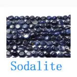 Бусины из натурального камня 6-8 мм неправильные бусины из голубого апатита для изготовления ювелирных изделий, браслетов и ожерелий 15 дюймов