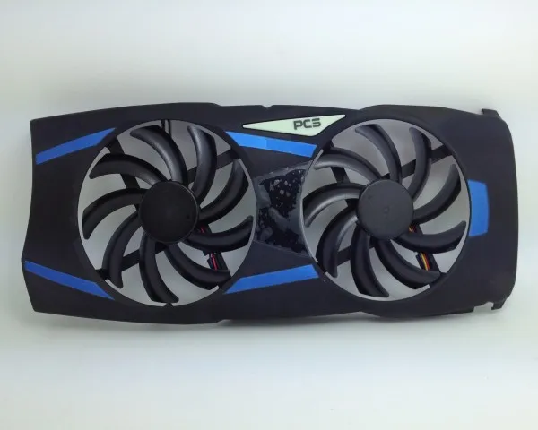 Новый оригинальный охлаждающий вентилятор для видеокарты PowerColor R9 280X DC 3G D5 DATALAND