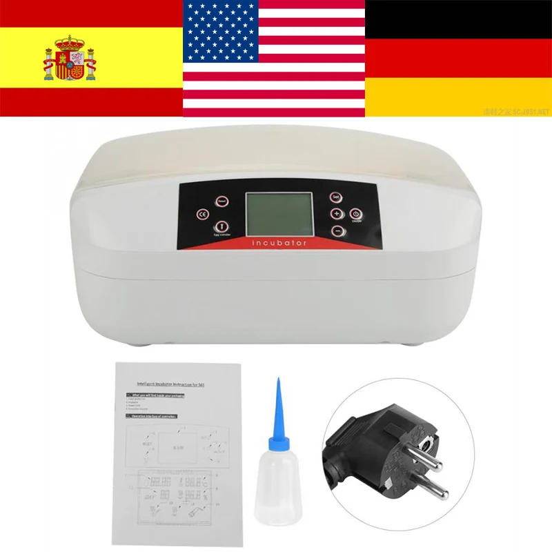 

New Cheap Price Digital Temperature Small Brooder 32 Mini Hatchery Egg Incubator Hatcher for Chicken Duck Bird Pigeon Quail