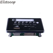 Bluetooth аудио декодер плата модуль MP3-плеер светодиодный MP3 WMA WAV декодер плата FM AUX 3,5 мм USB TF