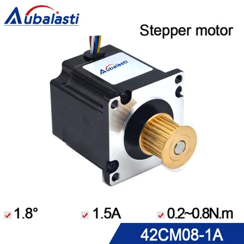 

stepper motor leadshine 42 Stepper motor 42CM08-1A nema 17 Step angle 1.8 1.5A 0.8N*M step motor use for cnc engraver & cutting