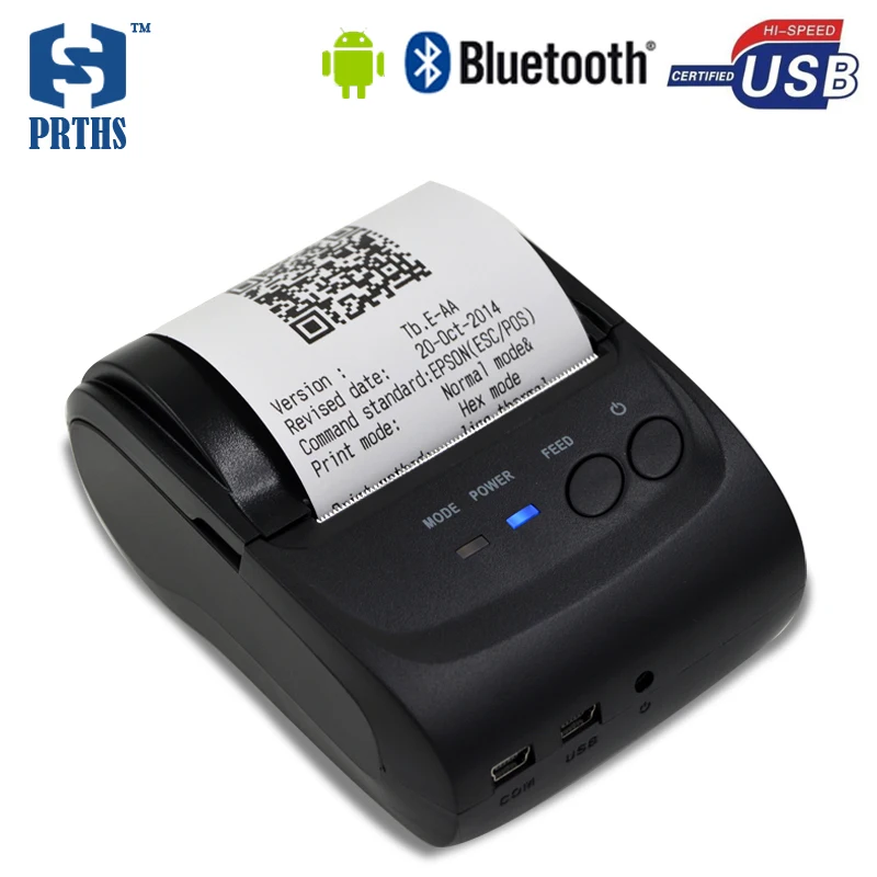 58MM mini portable printer for printing pos receipt with