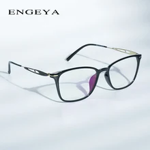 TR90 оправы для оптических очков Для женщин миопия компьютерные прозрачные линзы крестики Zero модные корригирующие очки Рамка 6 цветов# F002