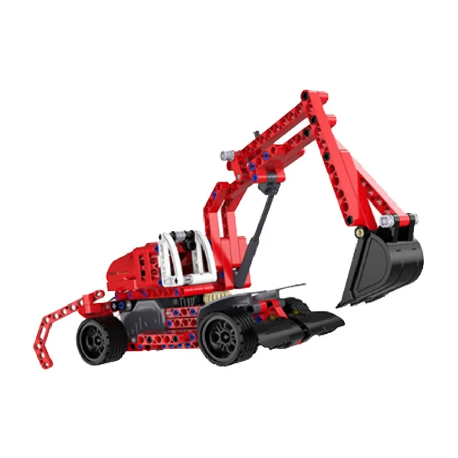 2in1 Legoed Technic Construction Vehicle Excavator Truck Assemble Building Blocks Educational Toys Kids Model Bricks