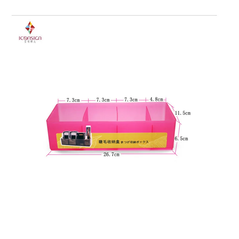 

High Quality Grafted eyelash receptacle Professioal Makeup Tool Bag for Eyelash Storage Box Beauty Eyelashes tweezer Case 5color