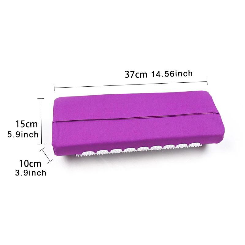 OPHAX Acupressure Mat Massage Relaxation Device Shakti Mat Chinese Acupuncture Mat Relieve Back Body Pain Spike Mat With Pillow OPHAX Acupressure Mat Massage Relaxation Device Shakti Mat Chinese Acupuncture Mat Relieve Back Body Pain Spike Mat With Pillow