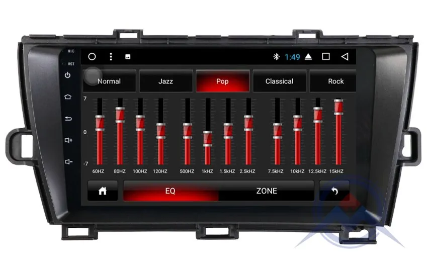 ZOHANAVI 9 дюймов Android 9,0 Octacore автомобильный DVD для Toyota Prius радио gps навигации 2009 2010 2011 2012 2013 с картами