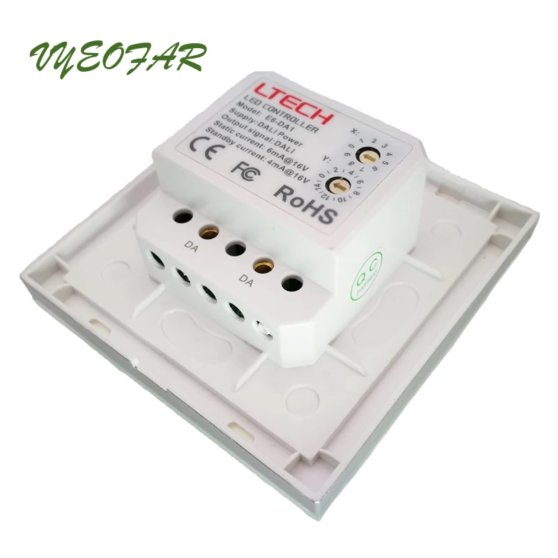  New Dali Dimmer for COB lights led strip Dali switch Wall Mount dali dimmer Knob Dimmable panel Dim - 32805567165