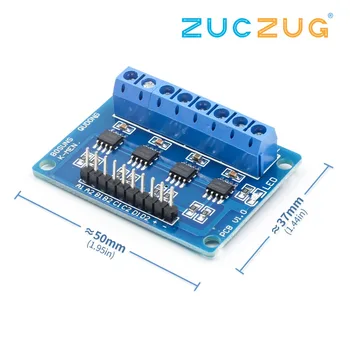 

HG7881 4-Channel DC Stepper Motor Driver Controller Board for Arduino