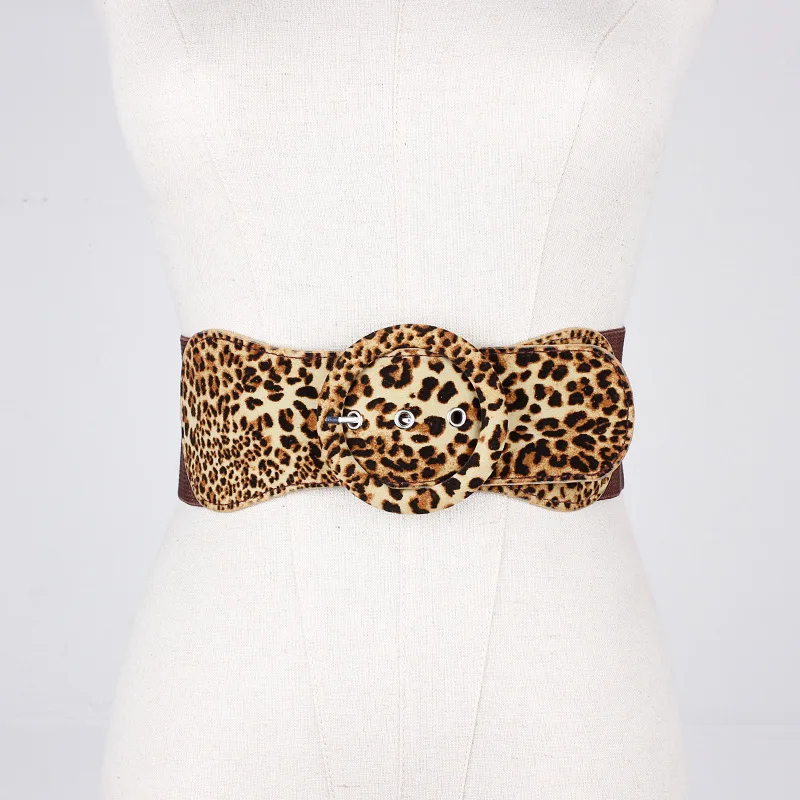 

For Women Girl Skinny Fabric Belt Soft PU Leather+Elastic Band Around the Waist Female Strap Thin Vintage Dress Belt Accessories