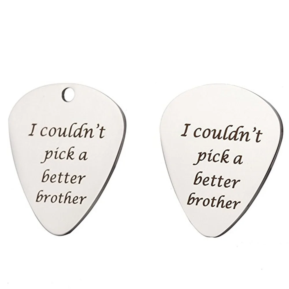 I Pick You Always Forever Dad/sister/brother/man в форме сердца ручной штамп подвески для