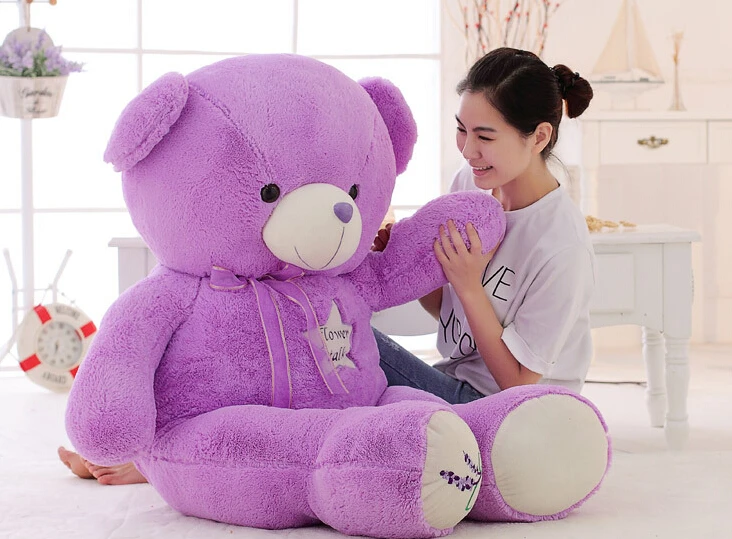 kawaii 160cm Stuffed toys for girls valentines day gift 63inch Plush Toys dolls stuffed animals bear doll for kids the New Year