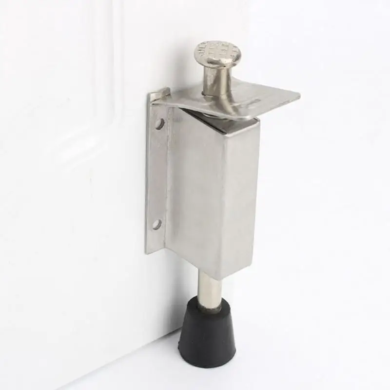 

Stainless Steel Door Access Patio Sliding Foot Lock Deadbolt Hardware