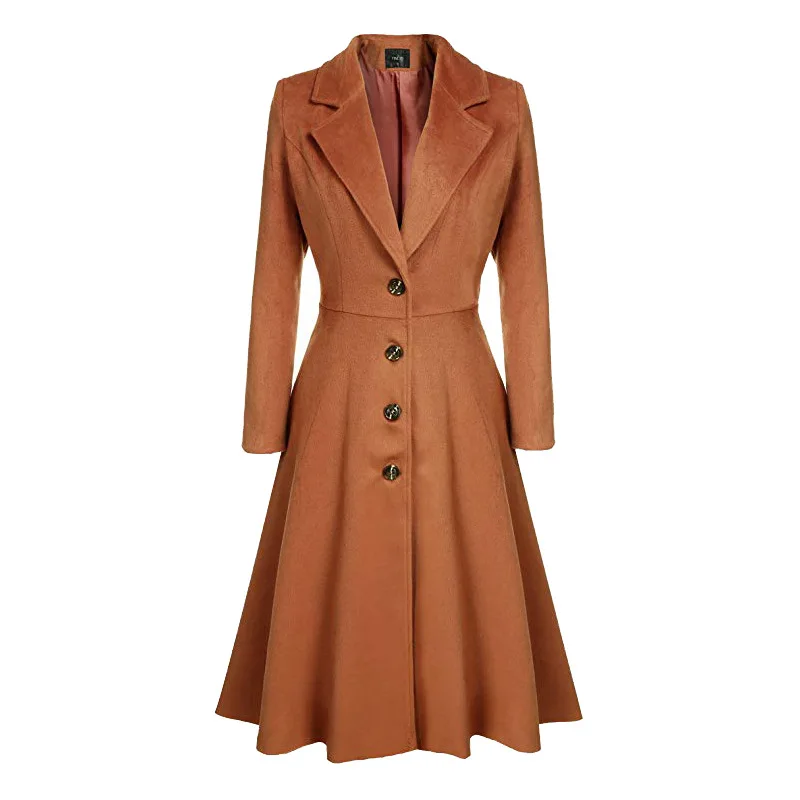 

Fashion Autumn Women Trench Work Office Lady Coats Korean Elegant Streetwear Slim Black Single Breasted Button Business Female