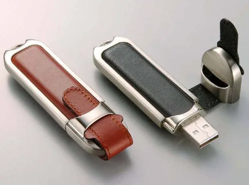 Hot selling leather USB 2 0 flash memory stick U DISK pen drive usb creativo 4GB 1