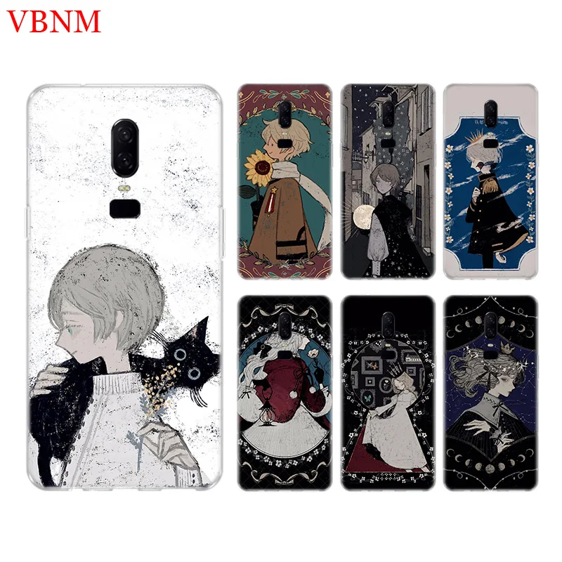 Dark Illustration Funny New Phone Back Case For font b OnePlus b font font b 7