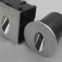 4 шт. LED Бра Лампы для мотоциклов 85-265 В 3 Вт Утопленное Лестница света настенный светильник в шаге/ проход Лампы для мотоциклов встроенный бетонной коробке настенный светильник