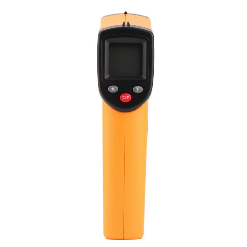 Бесконтактный ЖК-дисплей ИК лазерный инфракрасный цифровой измеритель температуры датчик термометр точка с функцией удержания данных