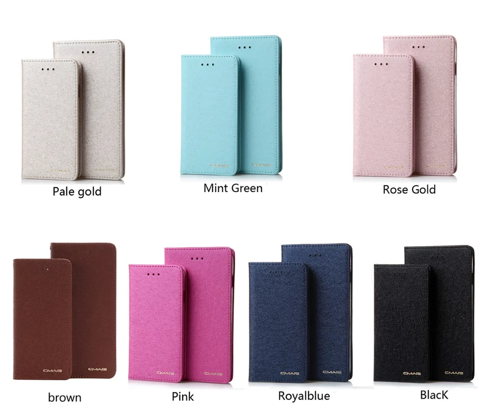 

Kerzzil High Quality Flip Case For iPhone 7 6 8 Plus Silk Leather & Silicone Cover Case Holder Wallet For iPhone X XS XR XS MAX