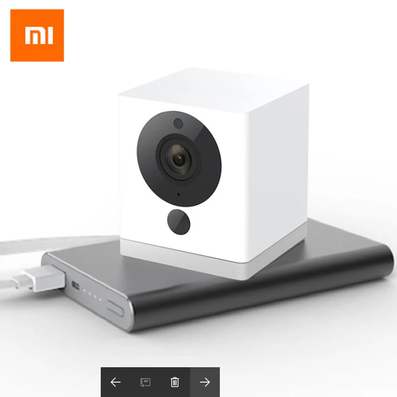 100% оригинал Xiaomi Xiaofang 1080P Портативная мини видеокамера с ночным видением 8X