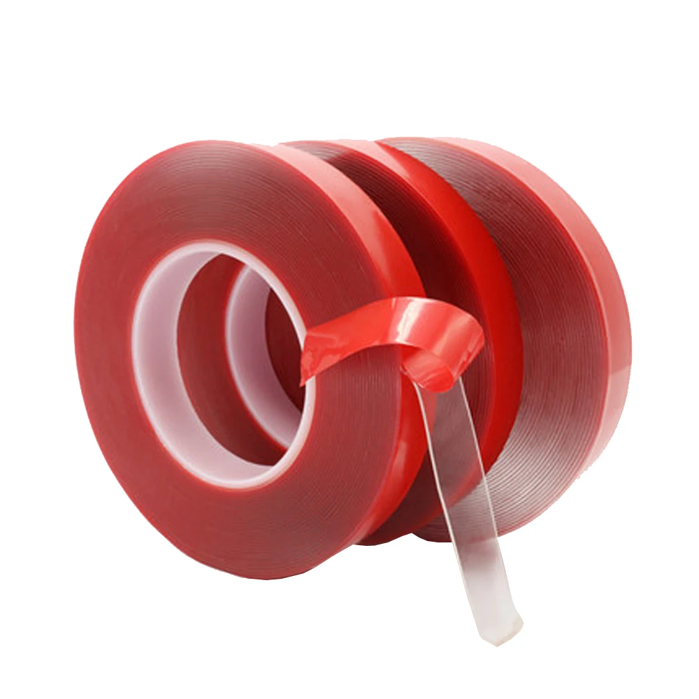 

Acrylic Adhesive Double Sided Tape Thick 0.2mm Long 25M For Phone Display Lens LCD Screen Car Auto Interior Strong Fixed