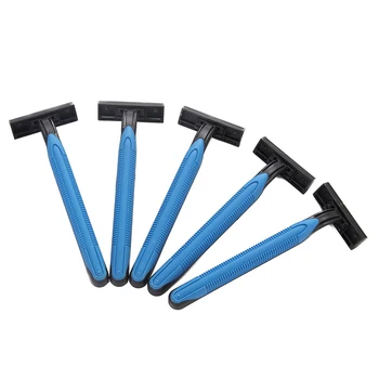 

Useful 5pcs/set Men Shaving Safety Triple Blade Razor Shaver with Handle Barber Men's Manual Beard Hair Care Razor