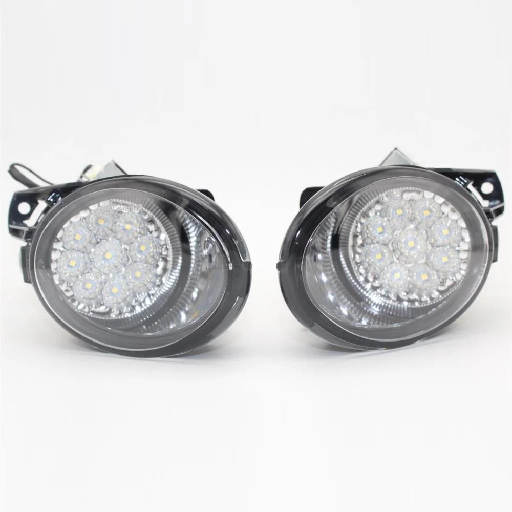 9 LED Fog Lamp For VW Passat B6 3C 2006 2007 2008 2009 2010 2011 Car-styling Front 9 LED DRL Fog Li - 32956739961