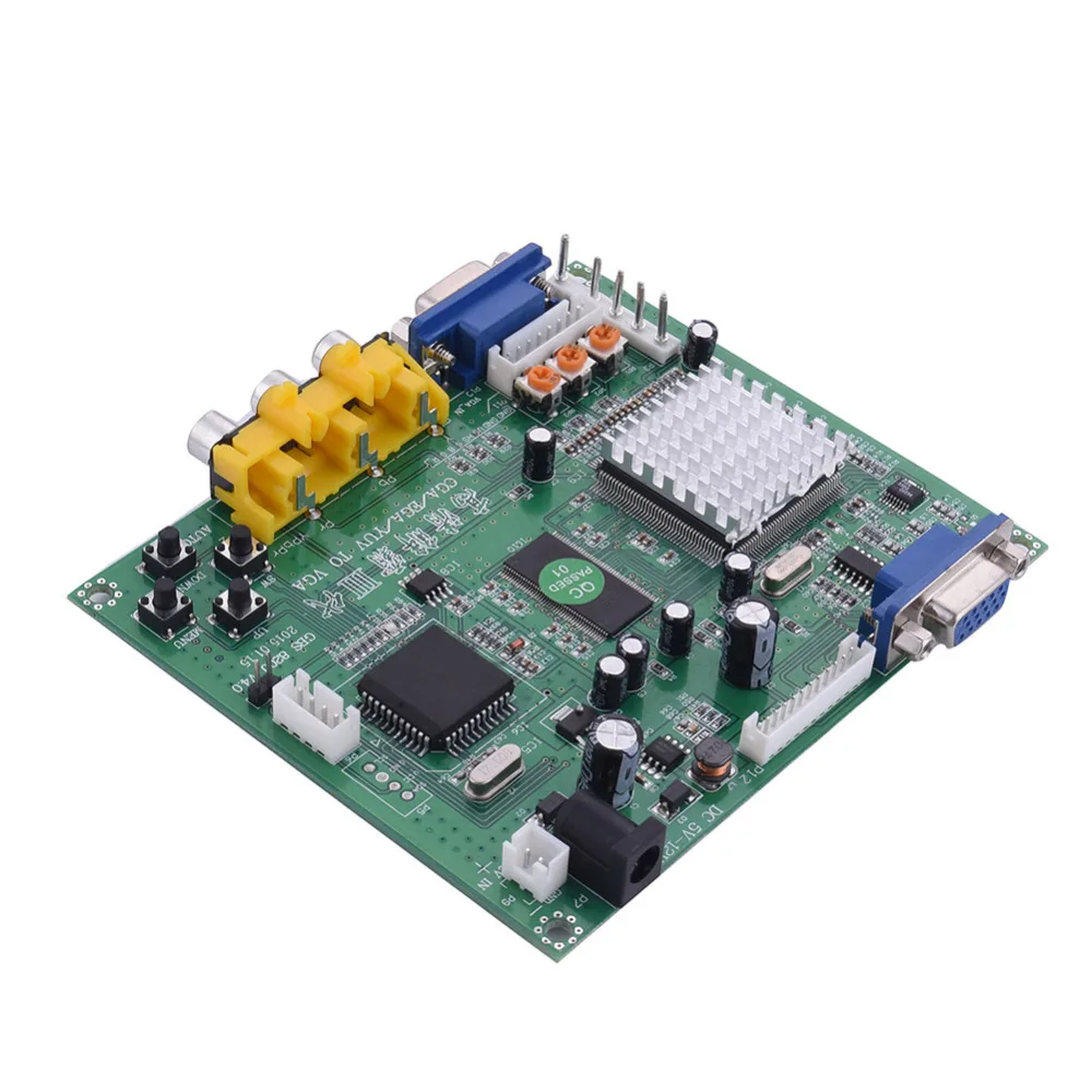 

2017 New High Definition Arcade Game CGA/EGA/RGBS/RGBHV/YUV/YPBPR to VGA HD Video converter board GBS-8200 standard VGA output