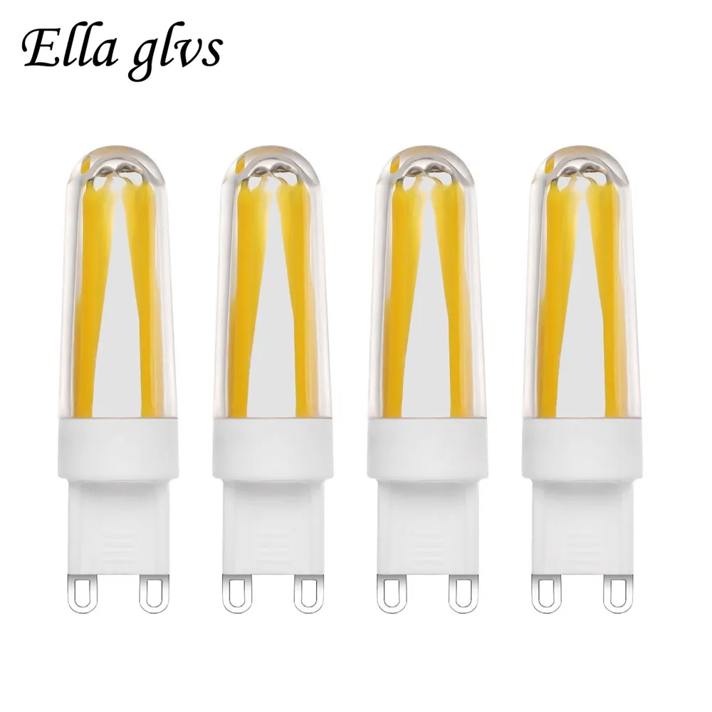 10pcs LED Bulb G9 E14 220V 2W 4W AC DC 12V COB bombillas LED Bulb LED