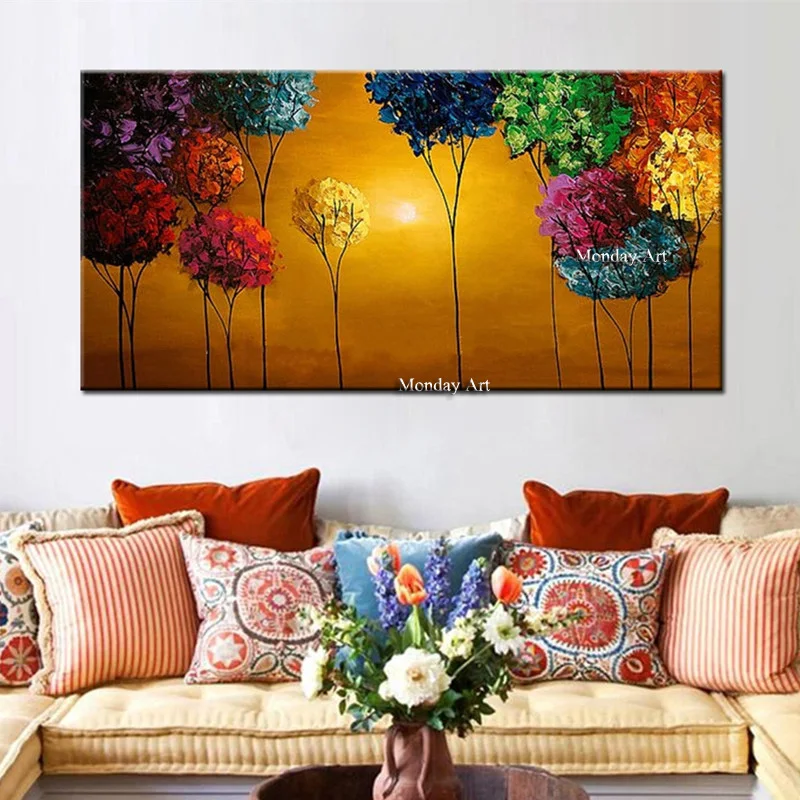 Handmade-Large-Knife-Colorful-Trees-Pictures-Modern-Home-Decor-Wall-Art-Hand-Painted-Abstract-Landscape-Oil (1)