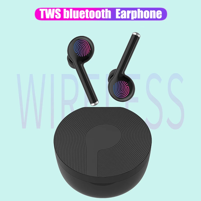 Bluetooth наушники TW40 TWS стерео беспроводные наушники бас объемный двойной микрофон Smart touch 2019new auriculares bluetooth