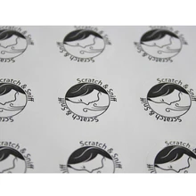 Индивидуальные оптовые индивидуальные рулон прозрачные виниловые Стикеры для компании логотип дизайн