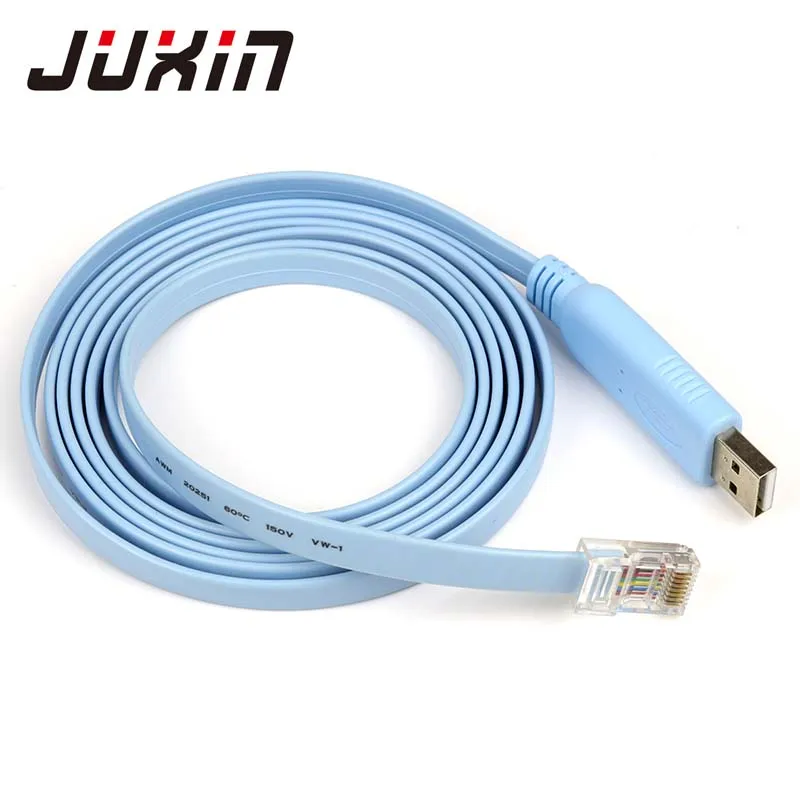 6 футов Длина сетевые роутеры USB RS232 RJ45 консольный кабель для Cisco Маршрутизатор с