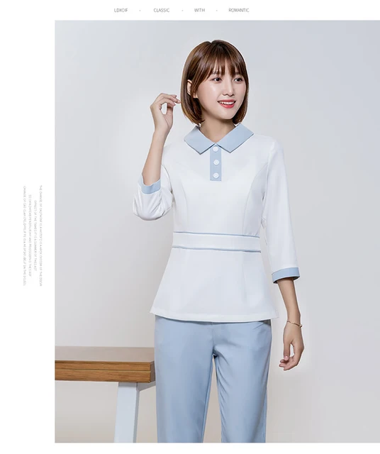 Spring/Summer Latest Work Clothing Beauty Spa Work Uniforms,Medical