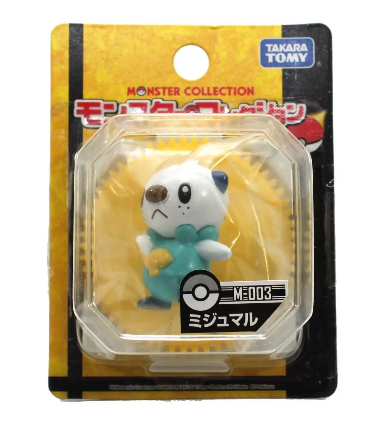 Фигурка Takara Tomy Покемон монстр Коллекционная мини фигурка 1 5 дюйма ochauott/Mijumaru M 003