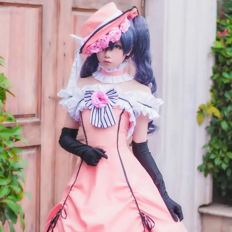 Liva Girl Anime Black Butler Ciel Phantomhive Cosplay Dress