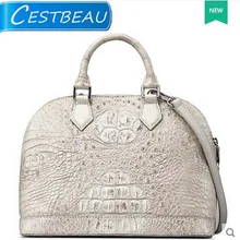 cestbeau thai crocodile leather women handbag shell women bag single shoulder Hand slanted bag new