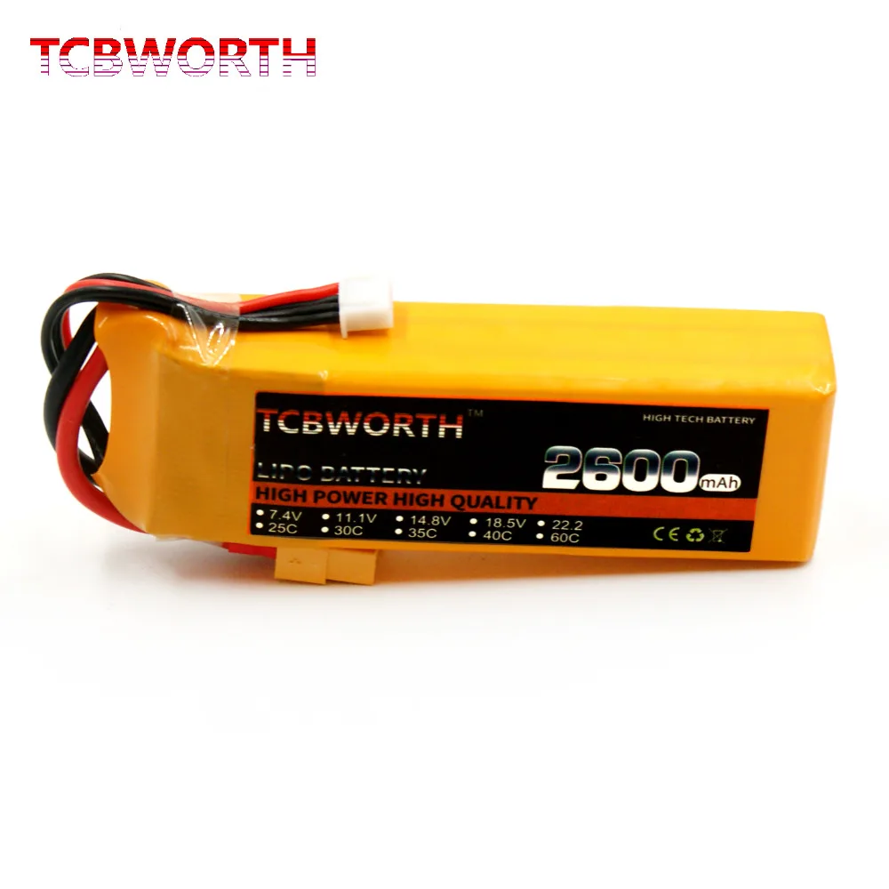 3S 11,1 V RC LiPo батарея 1100 1300 1500 1800 2200 2600 3000mAh 25C35C60C для RC самолета квадрокоптера дрона самолета 3S батареи