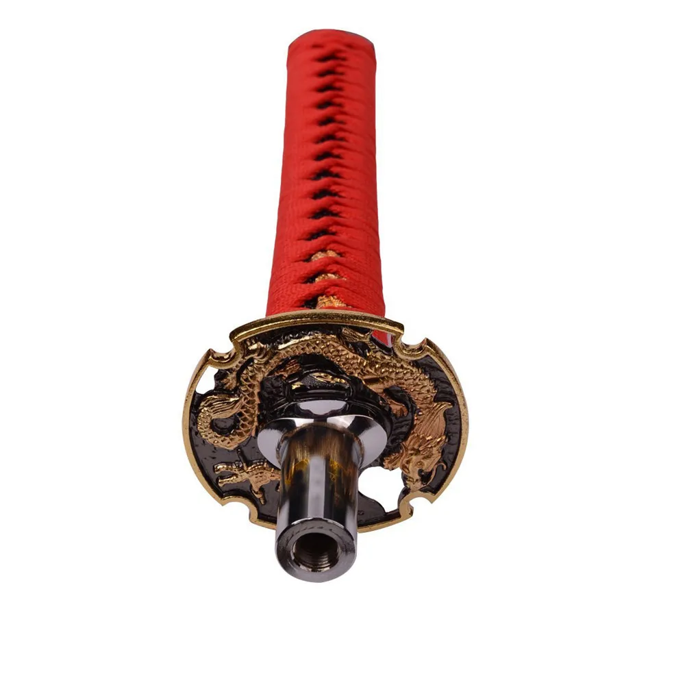 La nueva perilla de cambio de espada samurái, Palanca de cambio Manual de transmisión de carrera deportiva pesada de Metal, Palanca de cambio La nueva perilla de cambio de espada samurái, Palanca de cambio Manual de transmisión de carrera deportiva pesada de Metal, Palanca de cambio