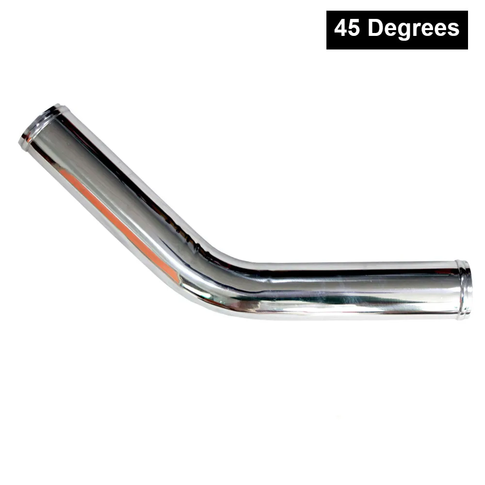 fits for Intercooler Pipe OD 0.79 300mm Chrome Polish Autobahn88 Aluminum Alloy Pipe L 12 Intake Pipe 20mm and Universal Use 45 Degree 