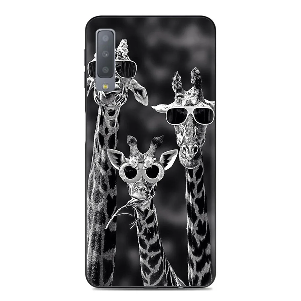 KSAM1037J_1_Painted Soft Case for Samsung Galaxy A7 2018 SM-A750F 6.0 inch Silicone Phone Cases