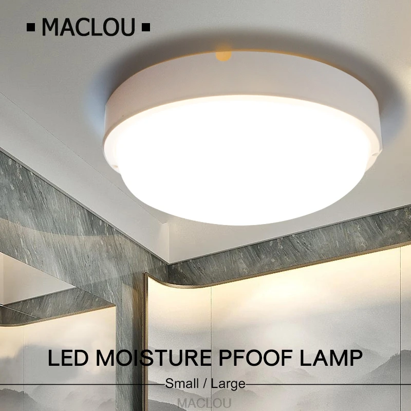 

IP65 Waterproof LED Ceiling Lamp Outdoor Surface Mounted Lighting Modern Living Room Kitchen Bathroom Corridor LED Ceiling Light