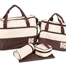 Скидка! 5 шт. многофункциональная коляска Органайзер сумка Детские Пеленки сумки лайнер мешок пеленки