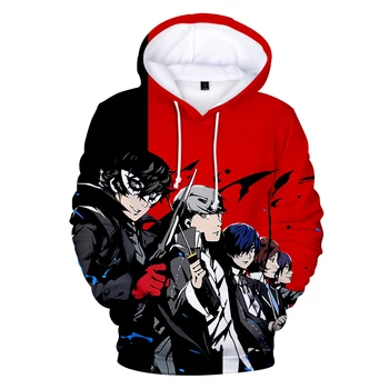 

Persona Five Ren Amamiya coat hot autumn and winter hooded sweatshirt coat unisex couple parent-child