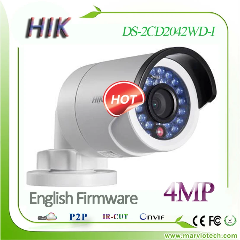 Hik IP Camera Upgradable 4.0 Megapixel DS 2CD2042WD I 4mm IR Bullet ...