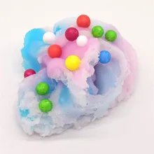興味深いアイスクリーム空気乾燥粘土スライムふわふわスライムミキシングクラウドスライムフワフワパテ香りストレスキッズクリスタル粘土のおもちゃ 2 Aliexpress おもちゃ ホビー