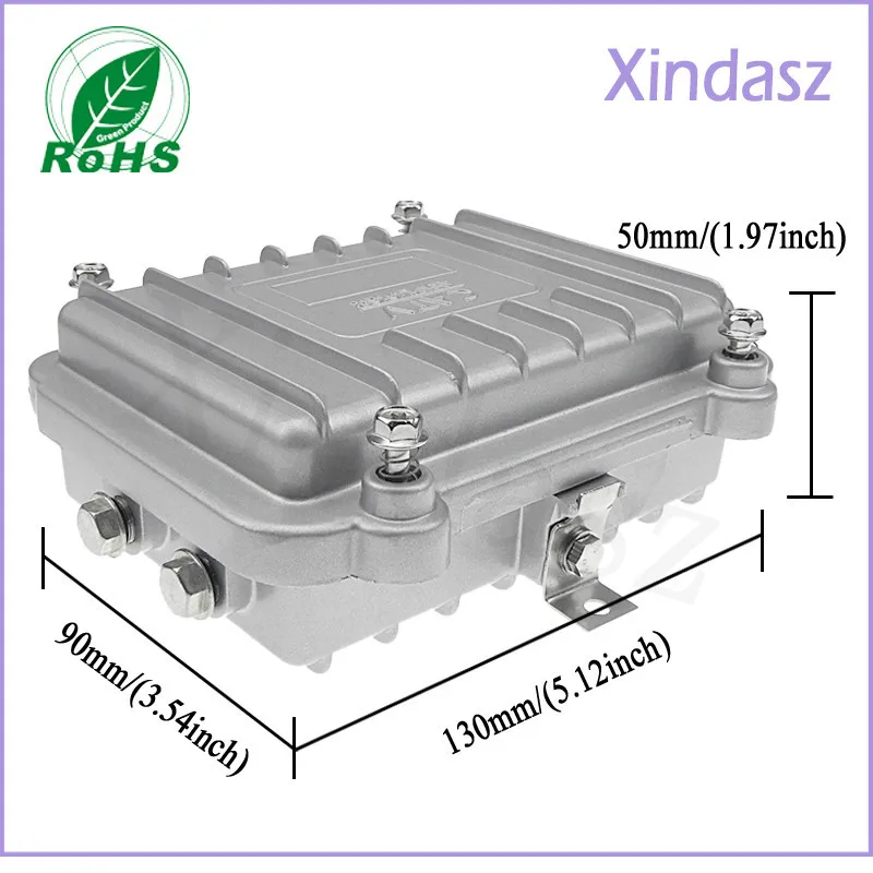 High Quality aluminum colors enclosure oem aluminium project box aluminum amplifier case (8)